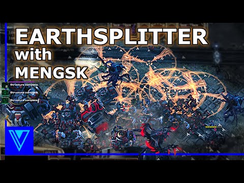 Mass EARTHSPLITTER strategy with MENGSK | StarCraft 2 Co-Op Missions