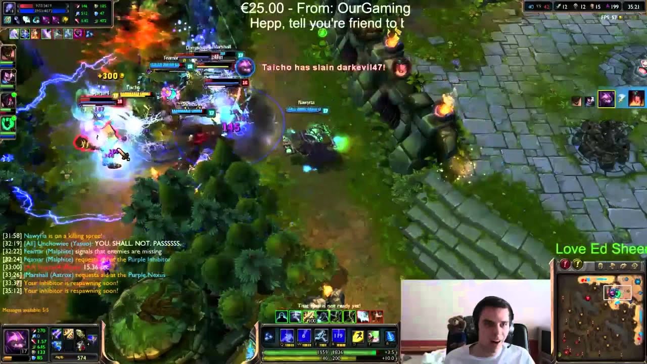 Liên Minh Huyền Thoại: quá nhọ cho đội núp lùm =))))