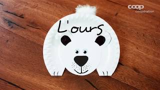 Bricolage: l'ours blanc