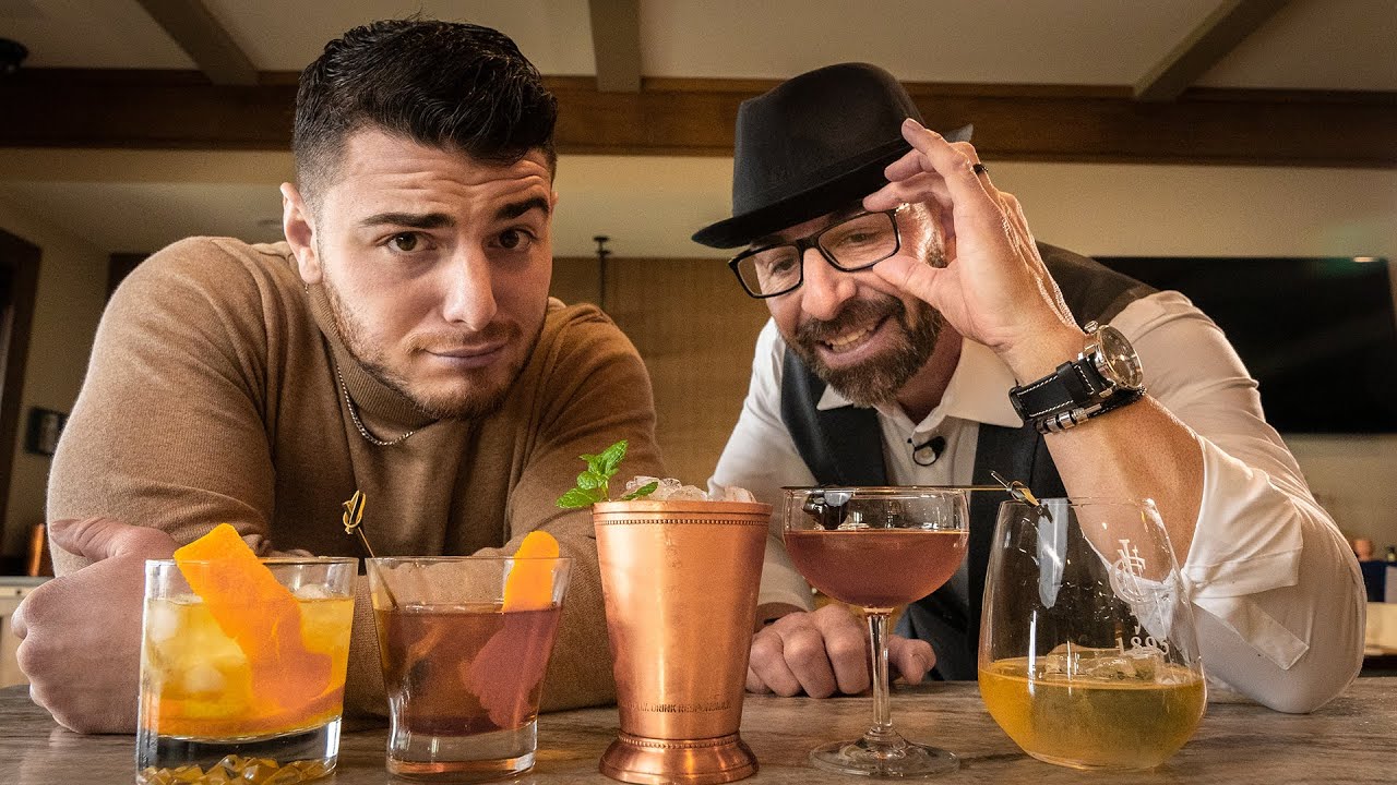 The top 5 GREATEST whiskey cocktails! 🥃