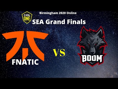 Fnatic vs Boom Esports | Game 1 | Grand Finals ESL One Birmingham 2020 Online | SEA