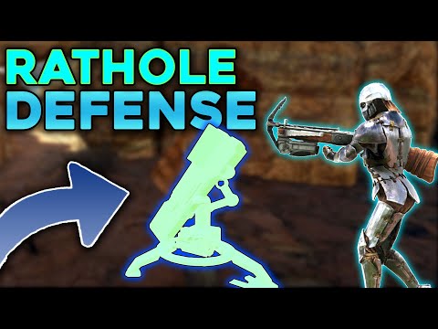 DEFENDING my OP LOST ISLAND RATHOLE! | ARK: Survival Evolved