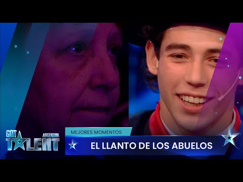 Braian Simaldoni sorprendió a sus abuelos con un recitado para ellos - Got Talent Argentina 2023