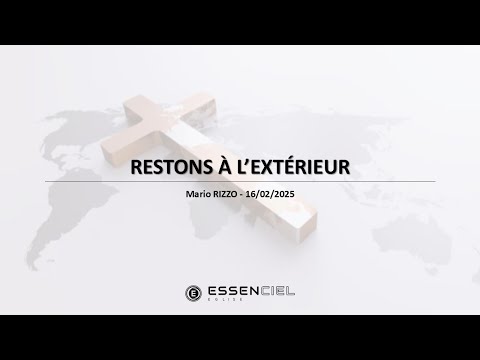 Restons à l'exterieur - Mario RIZZO
