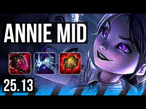 ANNIE vs TWISTED FATE (MID) | Rank 9 | VN Challenger | 25.13