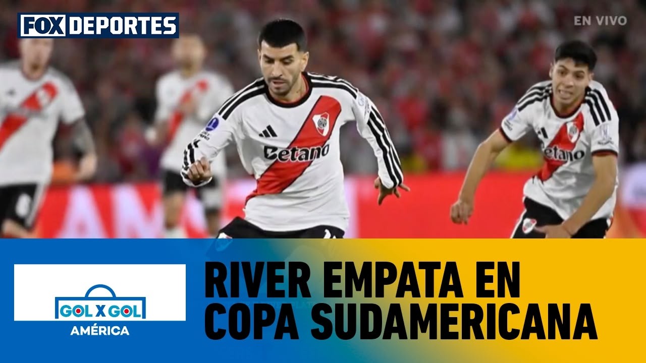 💥 SANTA FE 0-0 RIVER PLATE | Empate sin goles en la Copa Sudamericana | GolXGol