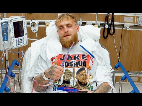 Jake Paul’s FIRST WORDS from Hospital after KNOCKOUT LOSS to Anthony Joshua