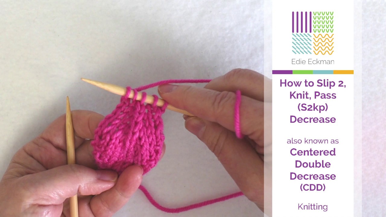 How to S2KP Decrease (aka Centered Double Decrease)