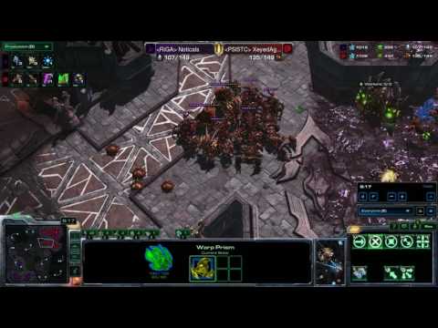 StarCraft 2: Xeyed Replay Cast - Noticals (P) vs XeyedAgent (X)