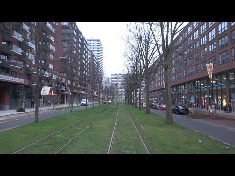 HTM tramlijn 1 Delft Tanthof - Scheveningen Noord | GTL8 3111 | 2019