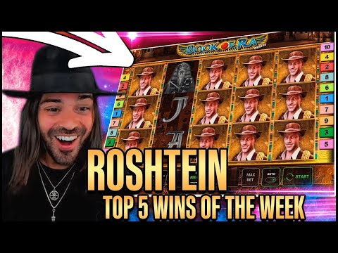 ROSHTEIN TOP 5 BIGGEST WINS OF THE WEEK\37k EPIC WIN!