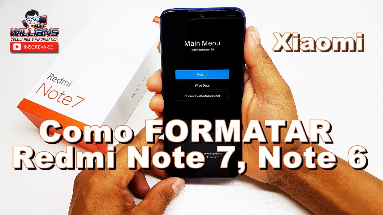 Hard Reset Xiaomi Redmi Note 7, Note 6 Pro, Como formatar