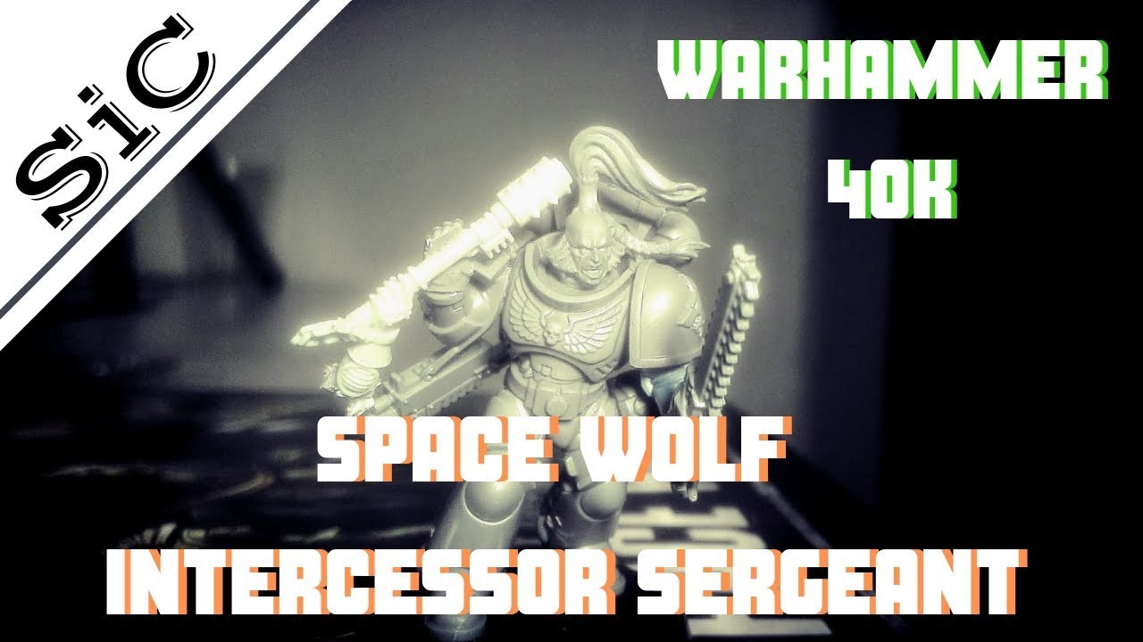A SiC Kitbash - Warhammer 40k Space Wolf Intercessor Sergeant: #1