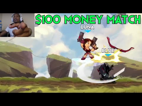 Luna vs AyoBlue - $100 Money Match - Pro Brawlhalla - 2022 - NA - Brawlhalla Show Match #189