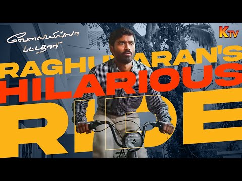 Life of Raghuvaran 😂 | Velaiyilla Pattathari | VIP Movie Scene | Dhanush | Amala Paul | K TV