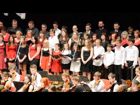 Slavnostní koncert ZUŠ k 70. výročí založení - DK Uherský Brod 27. 5. 2016