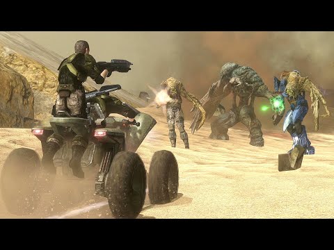 FLOOD vs UNSC - HALO 3 NPC Wars #12