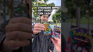 A Stranger opens the newest set, Chaos Rising #pokemoncards