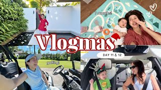 Lucia's 7-Month Milestone + Car Convos on Life + Golfing After 2 Years & Mama Duties! | VLOGMAS