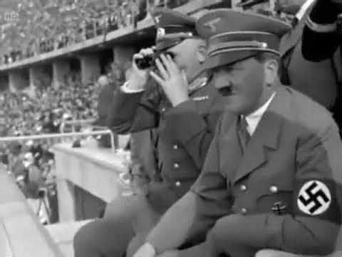 Adolf Hitler on drugs. (Berlin Olympics 1936)