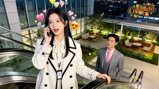💕Para fugir do casamento arranjado, ela mentiu que o CEO era seu namorado… e ele ouviu tudo!