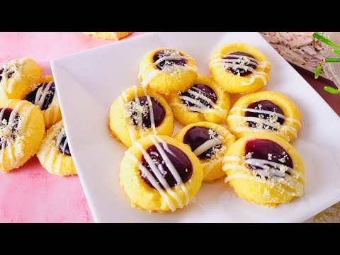 Engelsaugen Plätzchen Rezept 🥰 so einfach und so lecker