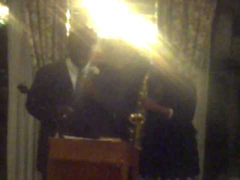 Pastor and First Lady do a duet! (My Soul Has Been Anchored In The Lord)