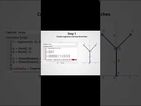 #geogebra scripting super easy