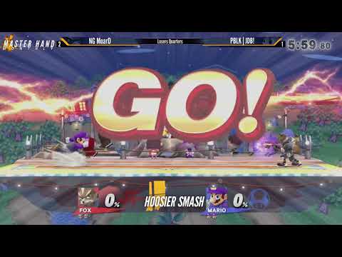MHM 3-18 [Wii U] - NG MoarD (Fox) vs PBLK | JDB! (Mario) - Losers Quarters