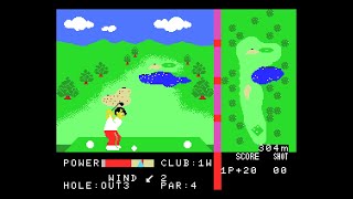 MSX Game: Casio World Open (1985 Casio)