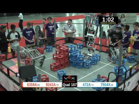 2015 VRC Sci Q187 - 6359A 9343A vs 472A 7504X - 14 to 41 - VEX Worlds 2015 - Science Division