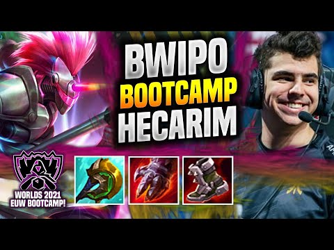 FNC BWIPO vs ED JUNJIA in WORLDS BOOTCAMP EUW! - FNC Bwipo Plays Hecarim JUNGLE vs Qiyana! |