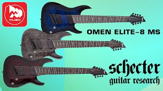 Video thumbnail for Электрогитара 8 струн SCHECTER OMEN ELITE-8 MS by PopMusicRu
