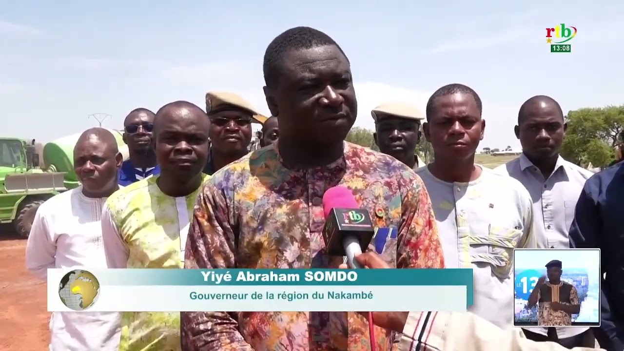 Visite de terrain du gouverneur de la région du Nakambé sur le tronçon Zabré-Zoaga long de 23 km