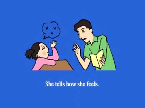 55.Sick at School | Picture Composition Book