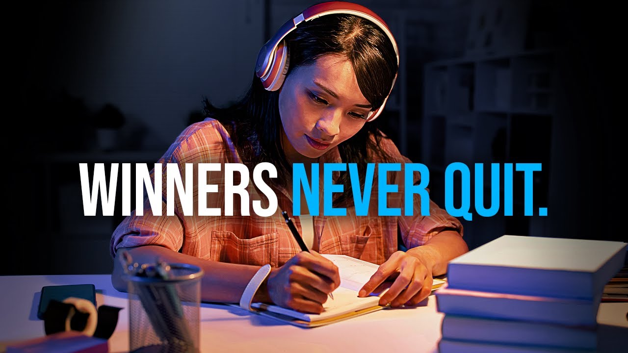 WINNERS NEVER QUIT - Best Self Discipline Motivation Compilation for Success & Studying