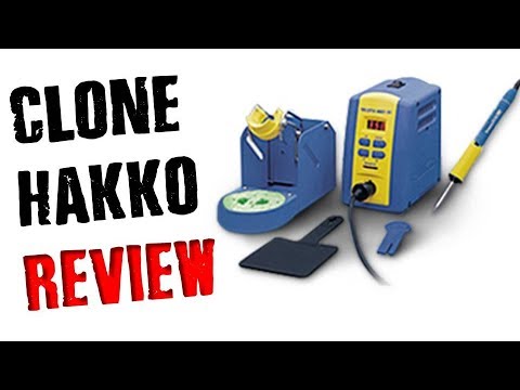 Hakko FX951 Clone Soldering Iron REVIEW- Don't Buy It