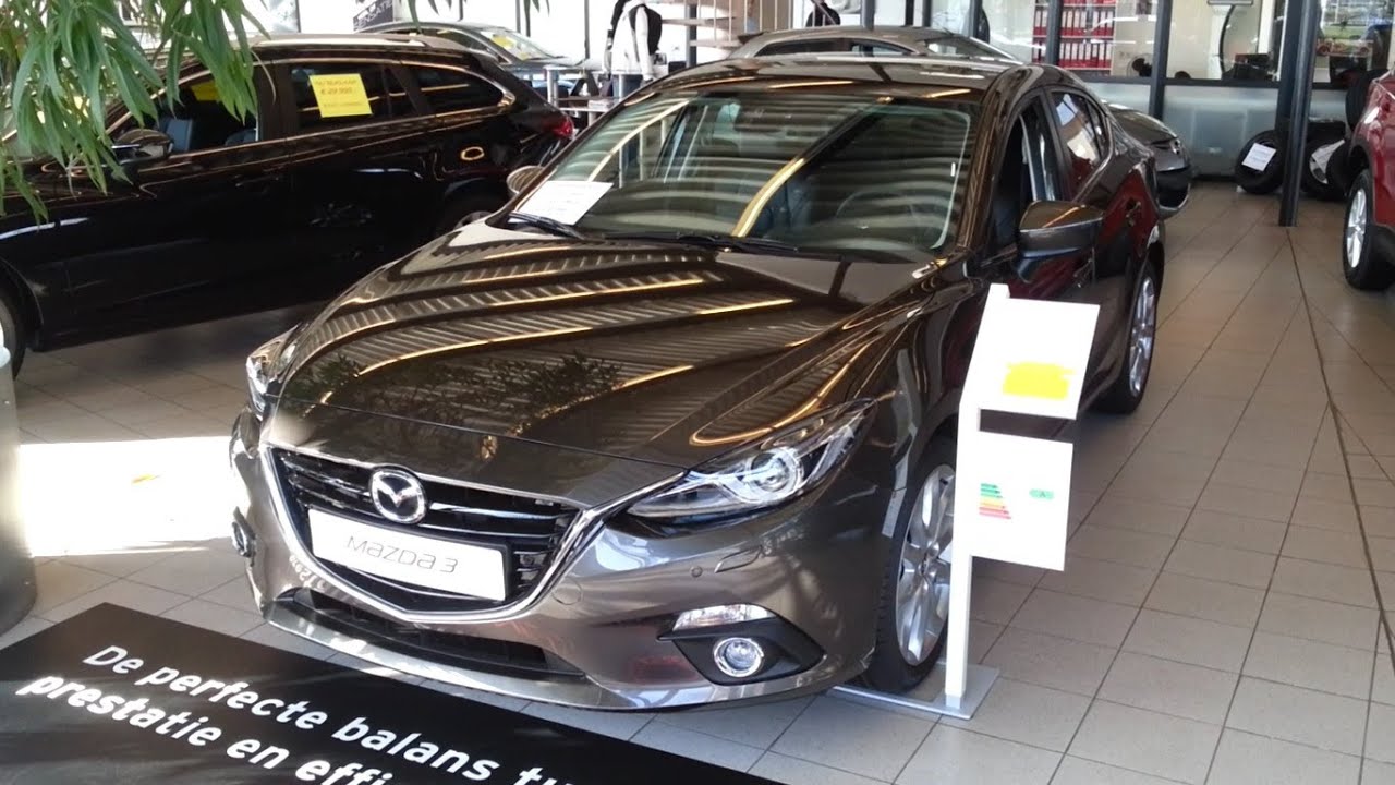 Mazda 3 GTM Sedan Skyactive 2015 In depth review Interior Exterior