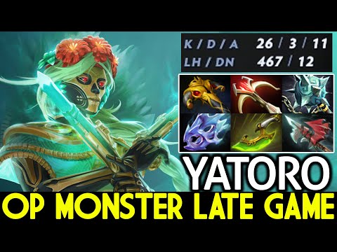 YATORO [Muerta] OP Monster Late Game No Mercy 26 Kills Dota 2