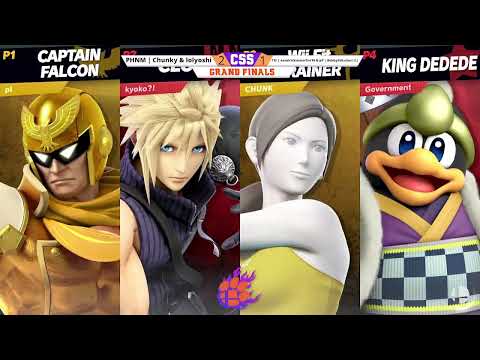 CSS 35 Doubles - GF - lolyoshi & Chunky (Falcon/WFT) vs. klf19 & BobbyFabulous (Cloud/DDD) - SSBU