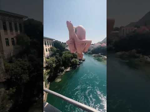 Diving From A 20m Bridge