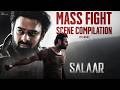 Salaar Fight Scene Compilation Telugu Prabhas Prithviraj Prashanth Neel Hombale Films