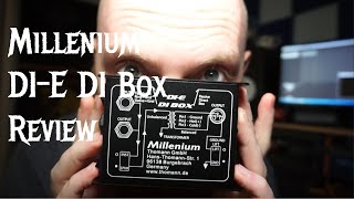 Video thumbnail for Millenium DI-E DI Box Review by LiamOConnorAudio
