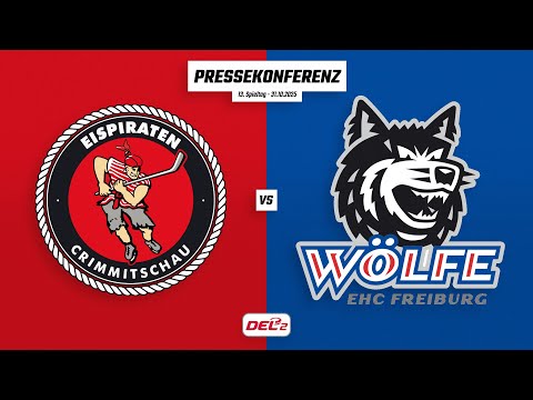 Pressekonferenz 13. Spieltag | Eispiraten Crimmitschau - EHC Freiburg