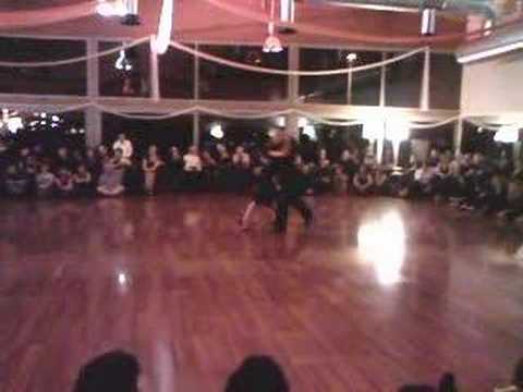 THIERRY LE COCQ y DELPHINE BLANCO al Salaria Sport Village