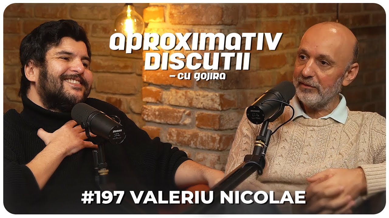 Valeriu Nicolae: "Mi-e frica de pierderea democratiei." | Aproximativ Discutii cu Gojira | Podcast