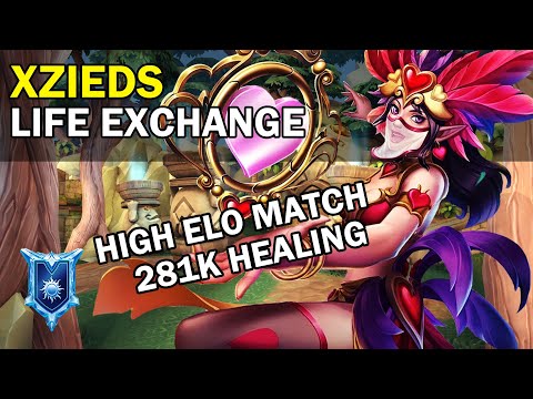 High Elo Match 281K Healing xZieds Ying Paladins Competitive (Diamond) LIFE EXCHANGE