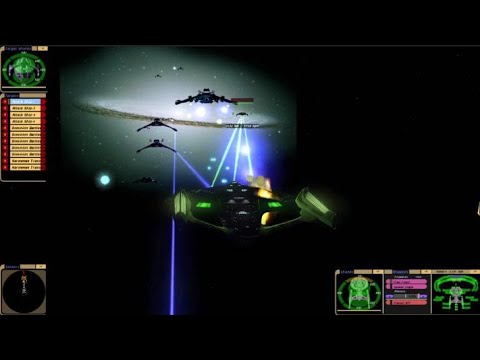 Star Trek: Bridge Commander - Borg Sovereign Vs Dominion Fleet!