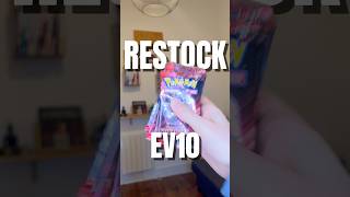 RESTOCK EV10 EN MAGASIN #pokemon  #pokemoncards #pokemontcg #unboxing #pokémon #cartes