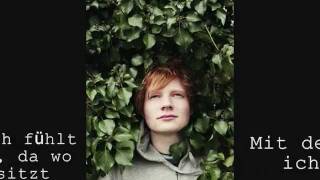 Ed Sheeran - Miss You (a video with German lyrics/deutsche Übersetzung)